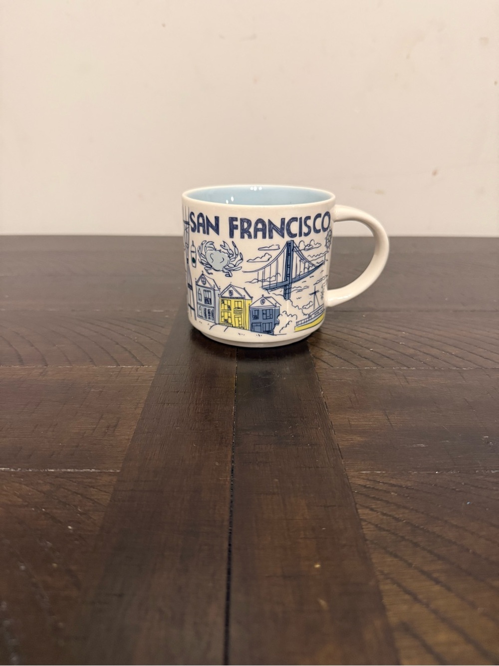 Starbucks San Francisco Been There Series 2019 14oz Glass Ceramic Coffee Mug